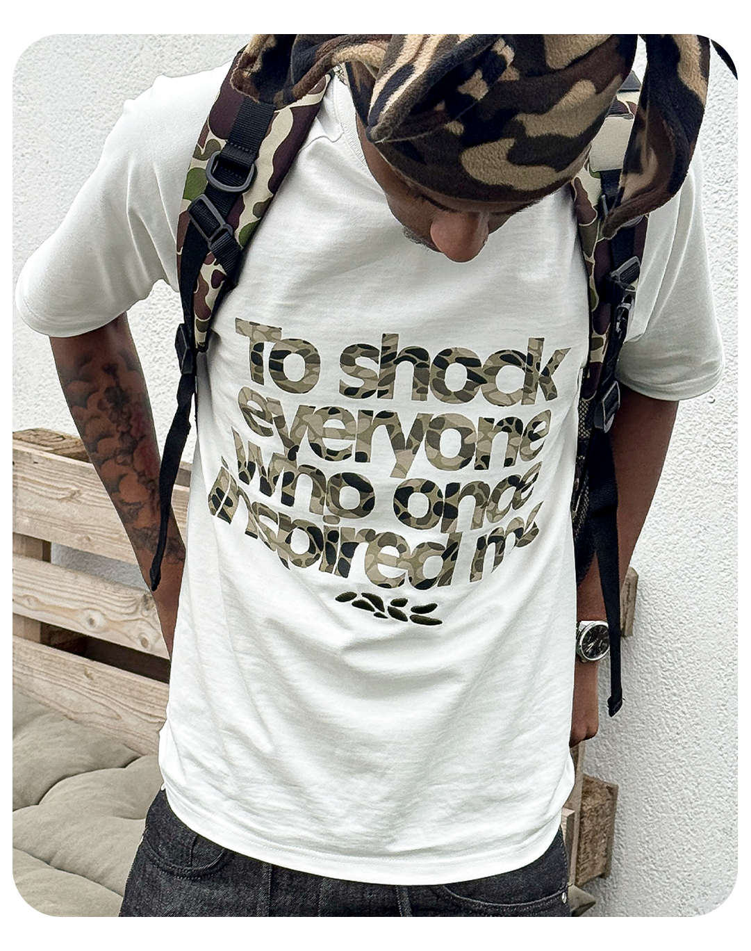 T.S.E.W.O.I.M CAMO TEE